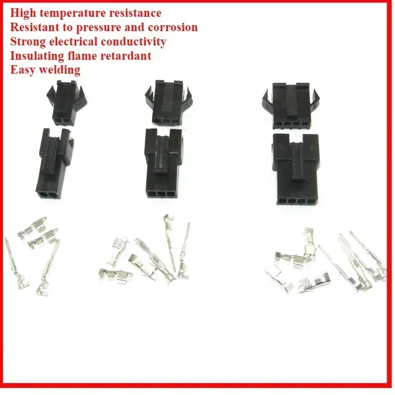 Female and Male Housing ConnectorsSM2/3/4/5/6/7/8/9/10/11/12 with Terminals for Tool Parts