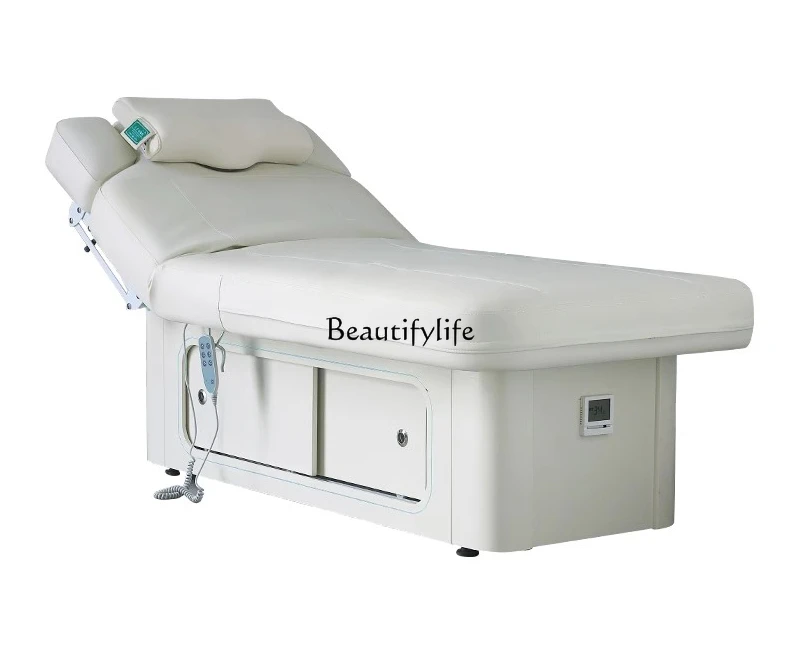 

Beauty Salon Special Bed Automatic Massage Multi-Electric Lifting Heating Spa Music Atmosphere Cloud Bed