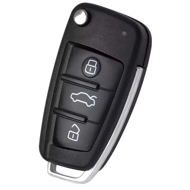 KEYECU MQB48 Chip Keyless Go P/N: 81A 837 220H 81A837220H 434MHz For Audi A3 Q2 Q3 Flip Car Remote Key Control view 6