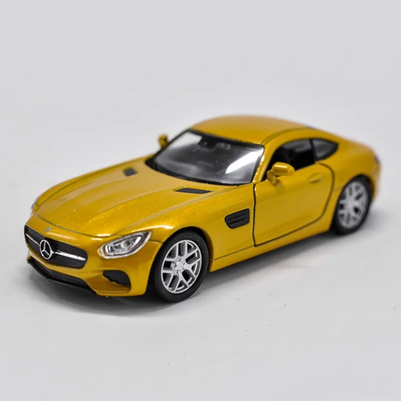 다이캐스트 체중계 벤츠 AMG-GT 합금 모델, 자동차 모델 완성 시뮬레이션 컬렉션, 자동차 선물 장난감, 1:36