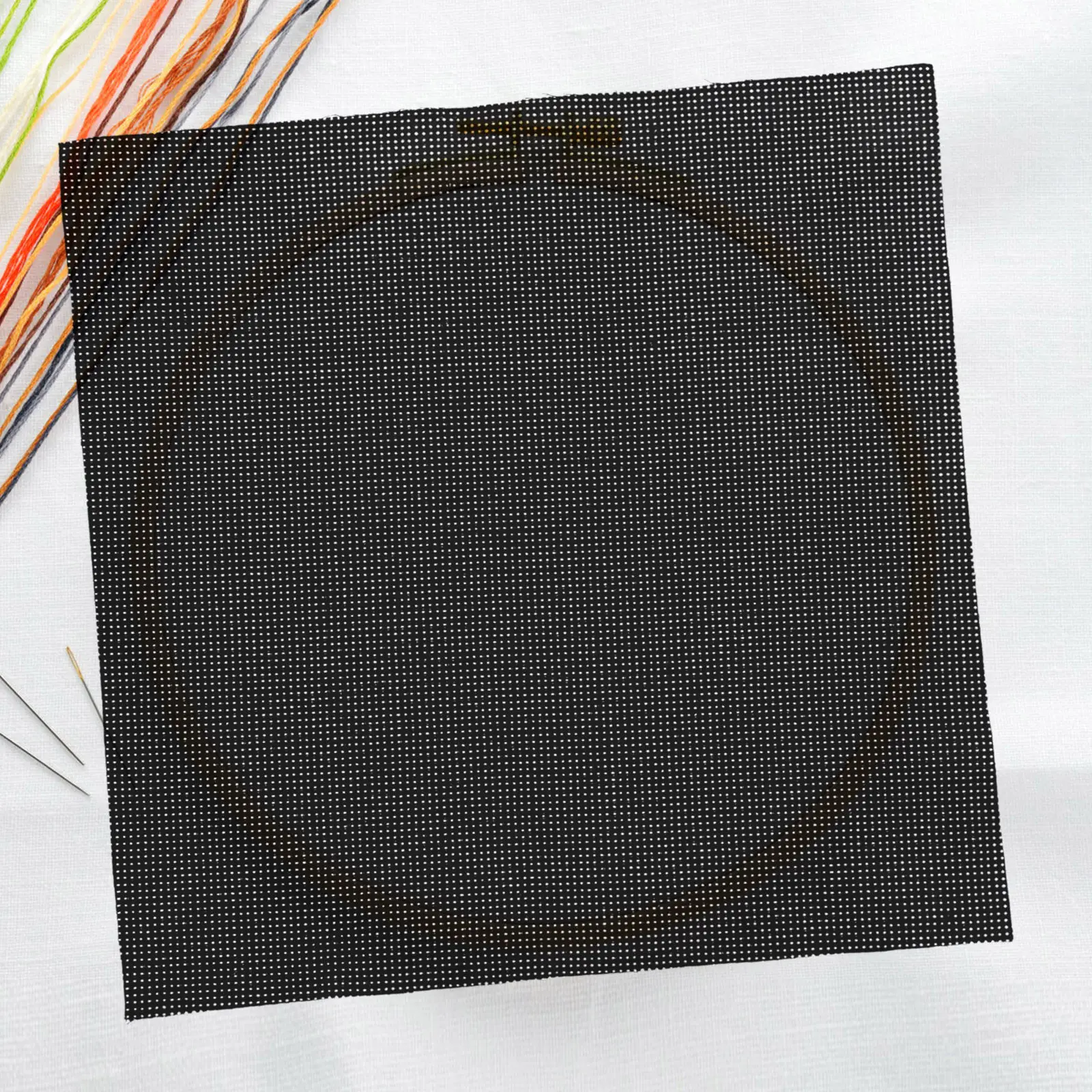 3Pcs Needlework Fabric Cross Stitch Cloth Premium Printed Embroidery Mesh for Crafting Decorative Art Pillowcases Wallets