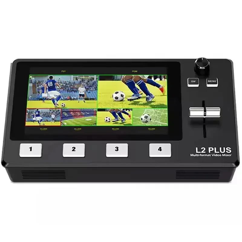 2026 Full Kit= 4pcs 4K 30X Live Streaming Cameras AI Track+controller+L2 Video Switcher for Church Broadcast