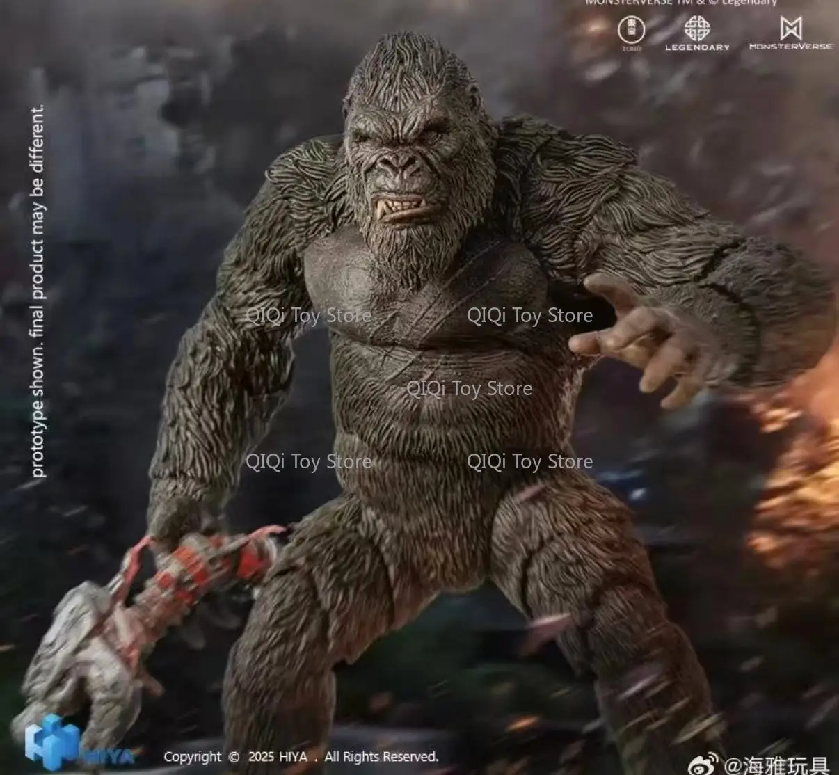 Spot HIYA King Kong 2.0 2021 Version Godzilla vs. King Kong 2021 Movie  EBG0241 - view 3