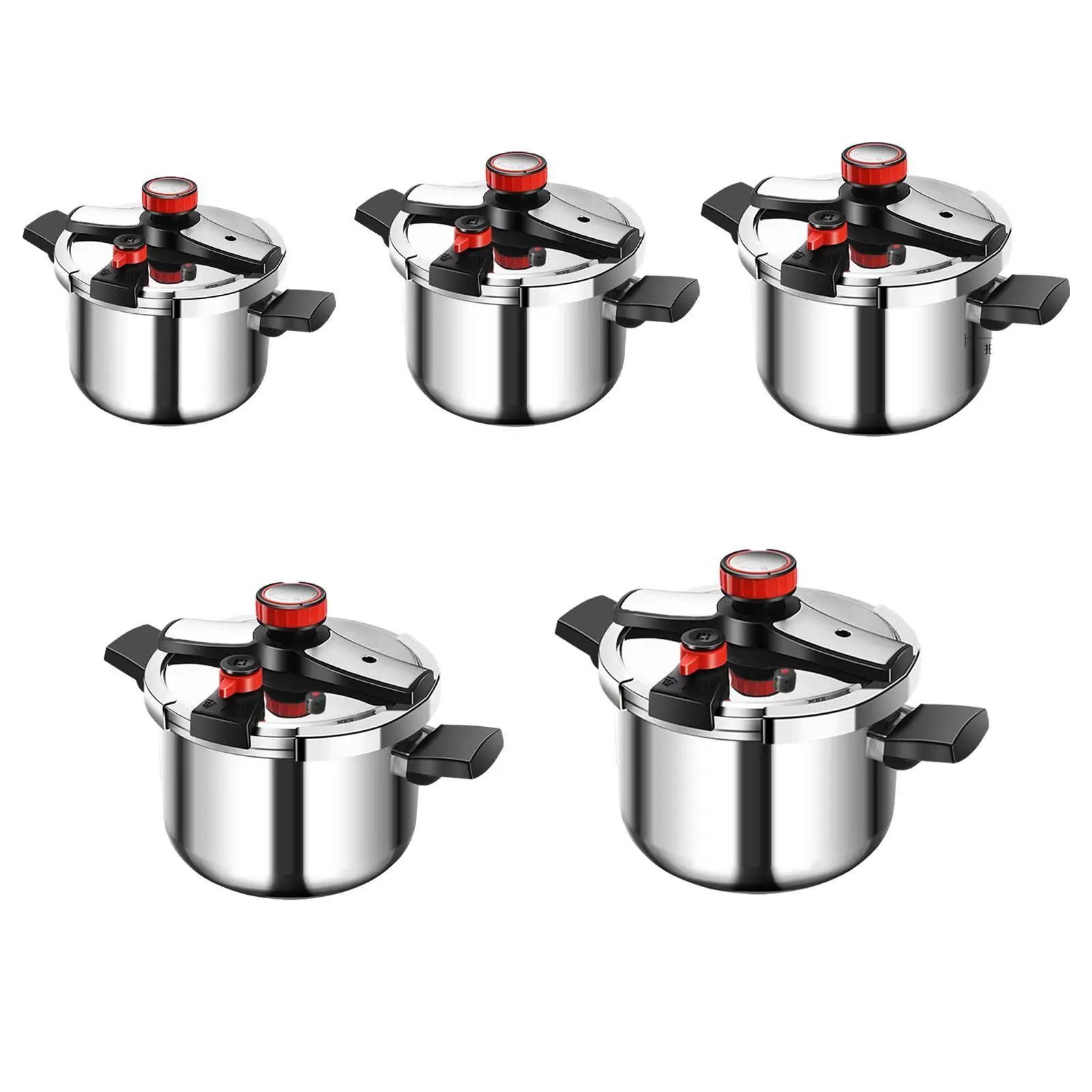 Pressure Cooker,Pressure Pot with Easy Opening Lid,Easy to Clean,Pressure Canner Cookware for Kitchen Family Household Home