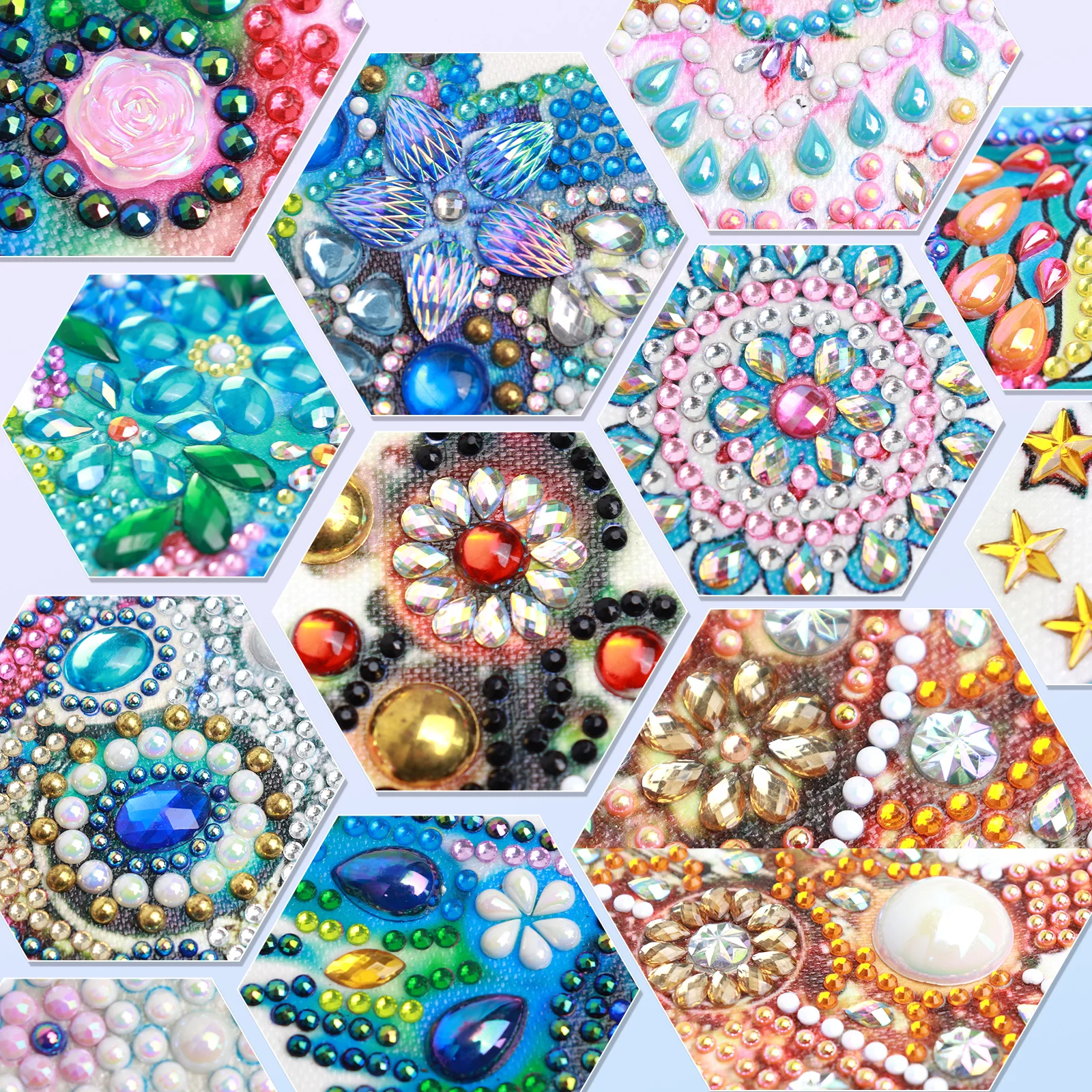 Kit de pintura de diamante 5D DIY, decoración de búho, mosaico de diamantes alienígenos, manualidades de regalo, decoración del hogar y pared