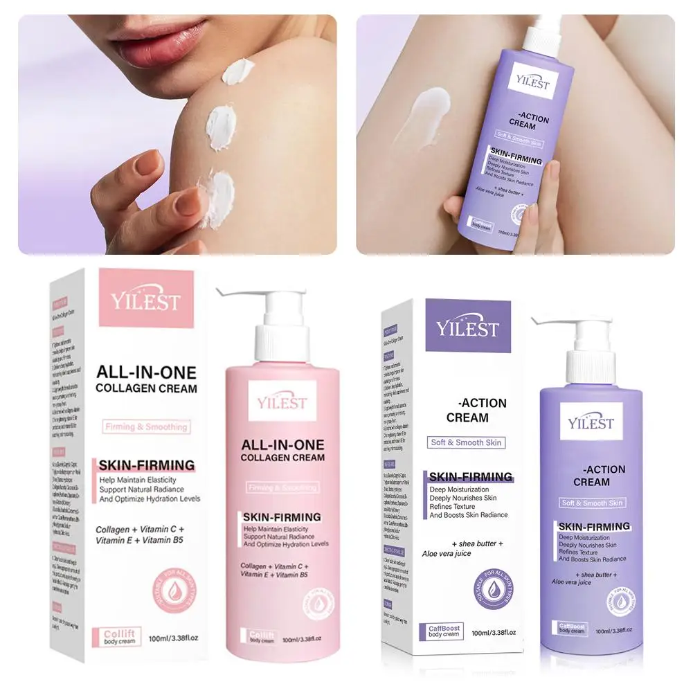 Körperrevitalisierende Creme Hautstraffende und straffende Körpergelcreme Hyaluronsäure und Vitamin C für alle Hauttypen Großes Preis-Leistungs-Verhältnis S K6T8