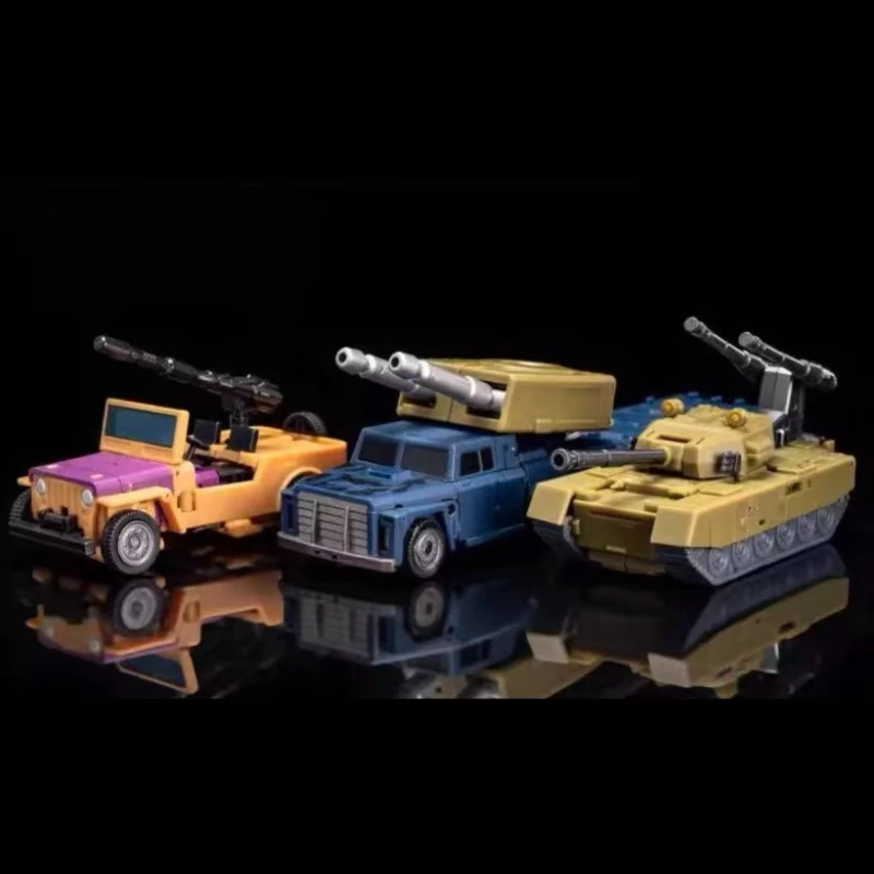 Zabawki Transformujące MS-TOYS MS-B51R Noisy MS-B52R Scam MS-B53R Attack MS-B55R Explosion Oryginalne Pudełko Kolekcja Modeli Prezent