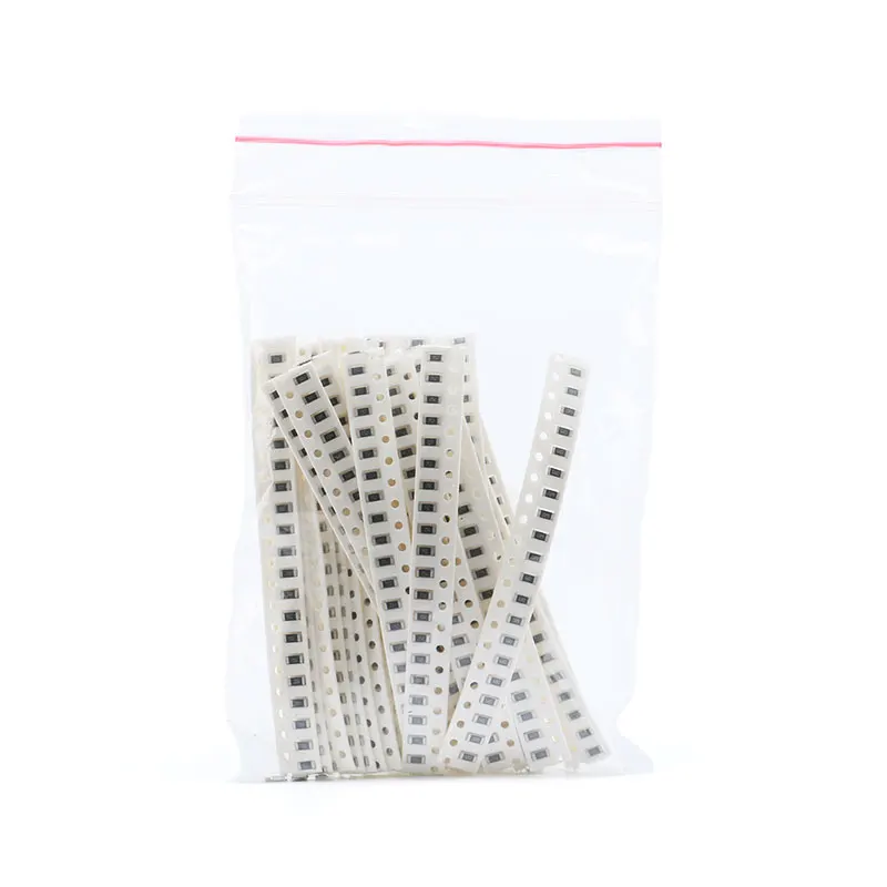420pcs-1000pcs SMD 1206 0603 0805 Resistor Kit Assorted 5% 1%  0R-39R 43R-560R 620R-12K 15K-220K Resistance Electronic Component