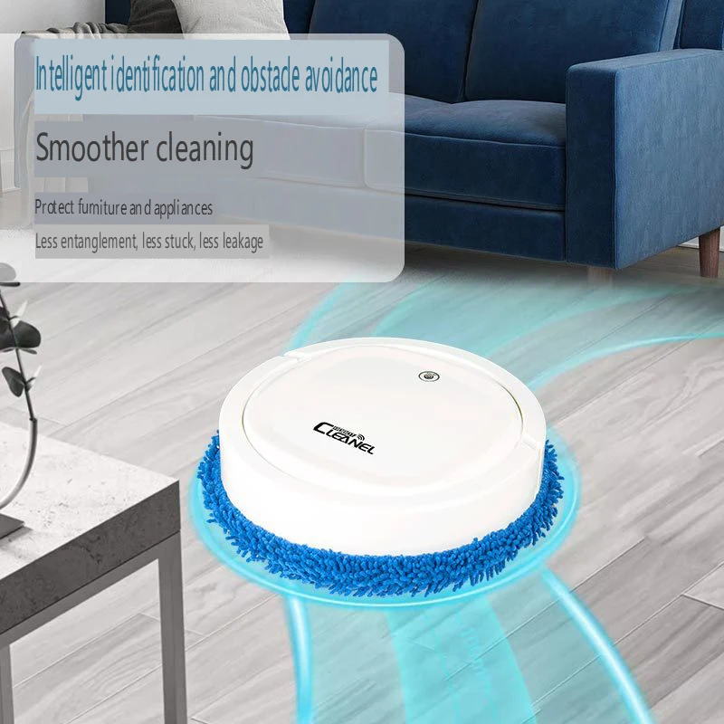 電動床モップロボット 静音フロアスクラバー クリーニング専門家 ウェット＆ドライ 家庭用床掃除 自動スマートクリーンロボット