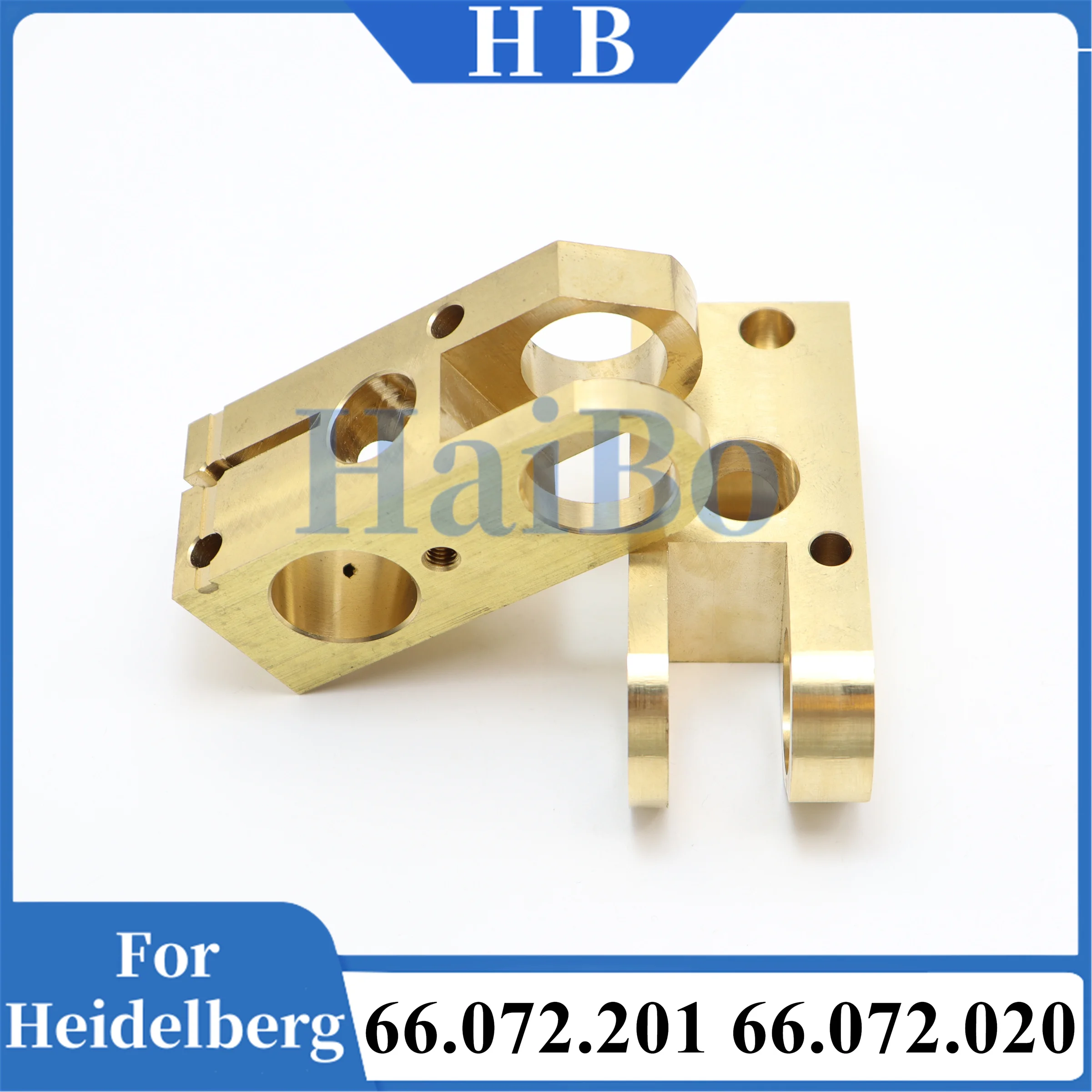 

HaiBo Best Quality 66.072.201 66.072.202 Housing Guide Block Operator Side for Heidelberg SM102 CD102 Side Lay DS/OS
