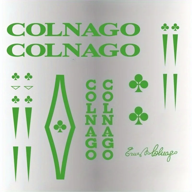 مجموعة ملصقات "Vibrant Red Colnago"، مثالية لإطارات الدراجة وأقنعة الخوذة وإضافة ألياف ركوب الدراجات الجريئة