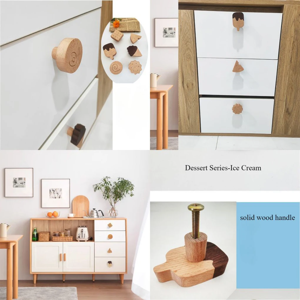 Easy Installation Penguin Wooden Wardrobe Knob With Wide Range Of Applications Small But Capable