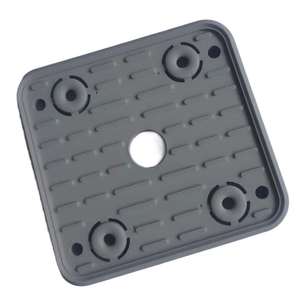Vacuum Suction Cup for CNC Woodworking Machine 140 mm x 130 mm x 17 mm 5 pcs Rubber with Central Vent Structure