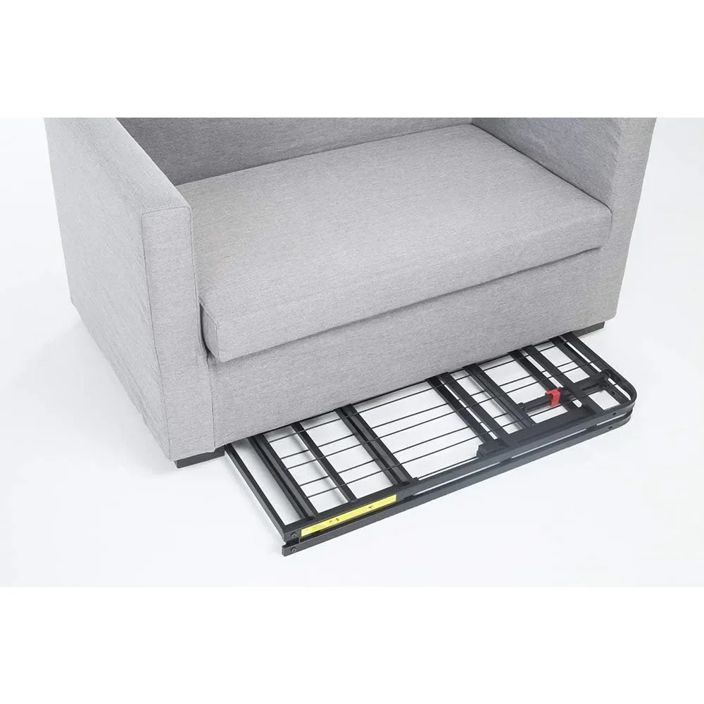 Foldable Metal Platform Bed Frame with Tool Free Setup, 14 Inches High, Sturdy Steel Frame, No Box Spring Needed