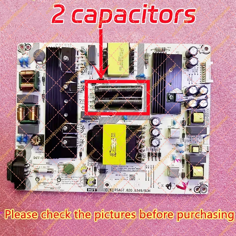 For Hisense TV HE65A65 HZ65E3 HZ55E5 43A7500F Power Board RSAG7.820.8349 good test