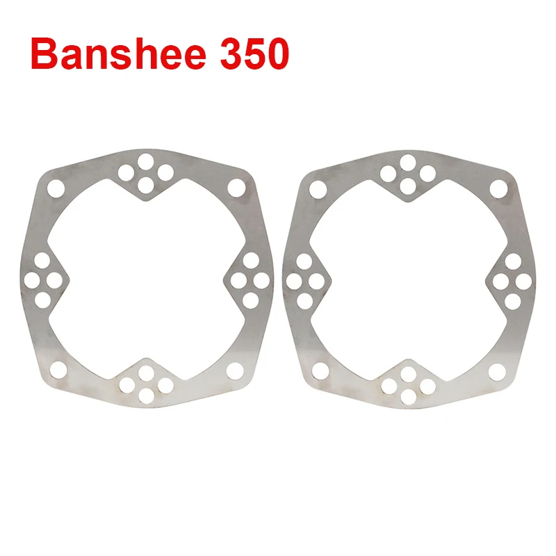 2X New Fit yamaha banshee 350 ATV front brake rotor guard for warrior yfz450 yfz450r yfz450x raptor 250 350 660 700 YFZ350 87-06