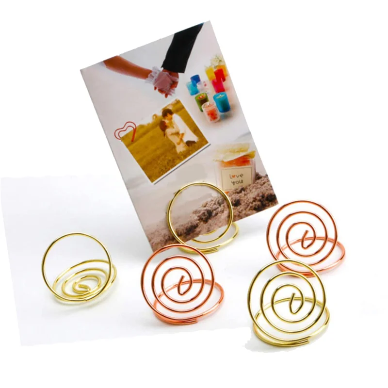 60 шт. для держателей, держатель для фотоцентра, зажим для фотографий, украшение, стерео зажимы, мини-столовая, зарезервированный номер для заметок-AU47