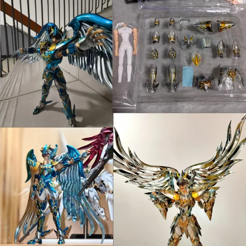 Great Toys GT Saint Seiya Myth Cloth EX Pegasus Dragon Shiryu Hyoga Cygnus Andromeda Shun Phoenix Ikki God V4 Action Figure