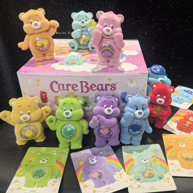 

Original Care Bears Series Blind Box Toy Love Bear Trendy Doll Model Toy Kawaii Present Girl Festive Surprise MYSTERY BOXES Gift