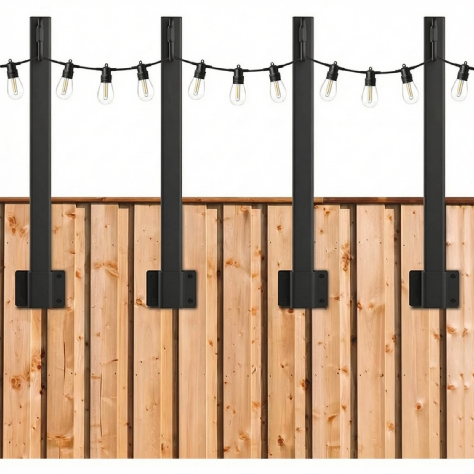 4 peças de suporte para luzes - String Light Outdoor avaliação e preço