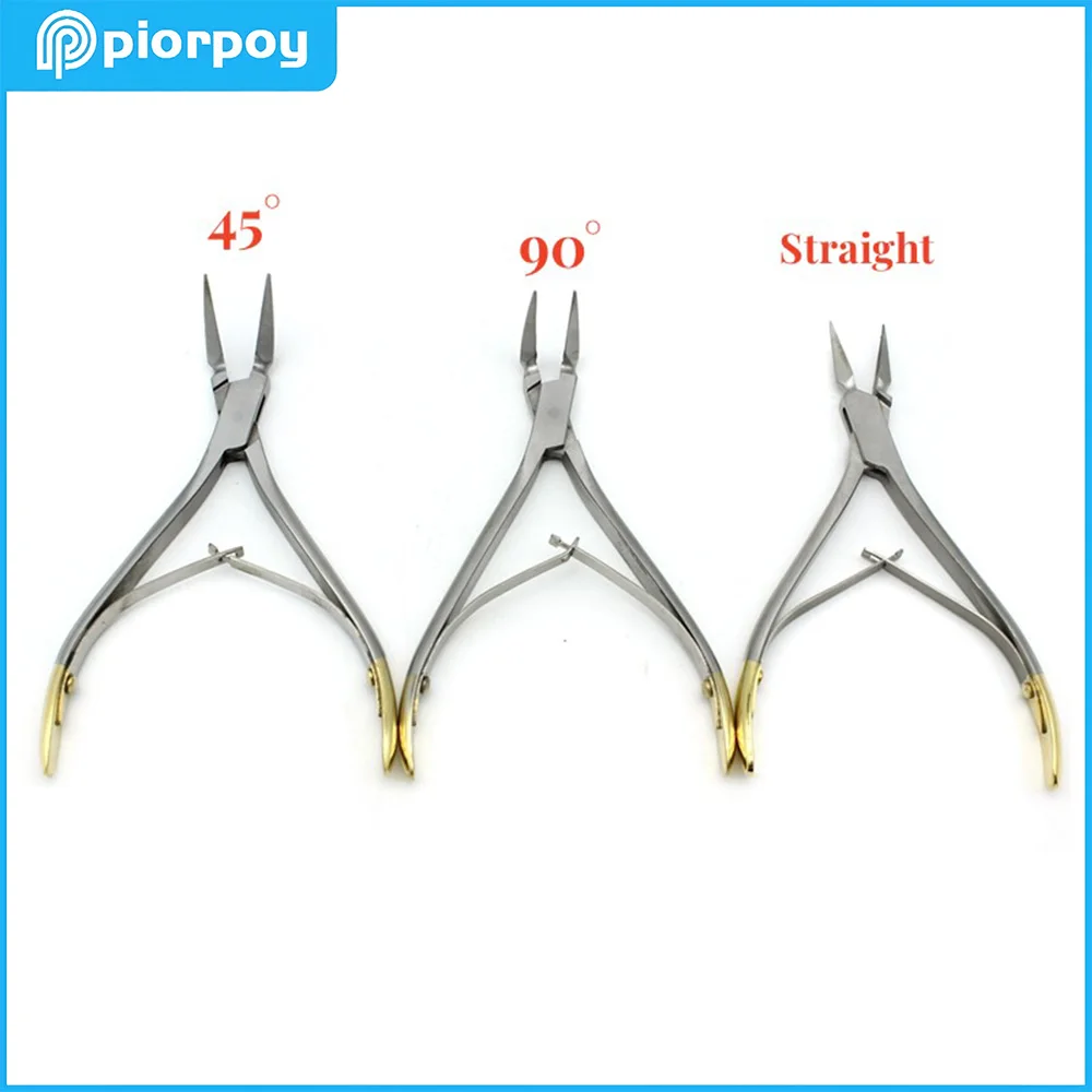 

PIORPOY стоматологические ортодонтические плоскогубцы из нержавеющей стали, плоскогубцы, лигатурный резак, стоматологический хирургический инструмент, инструмент для продукта