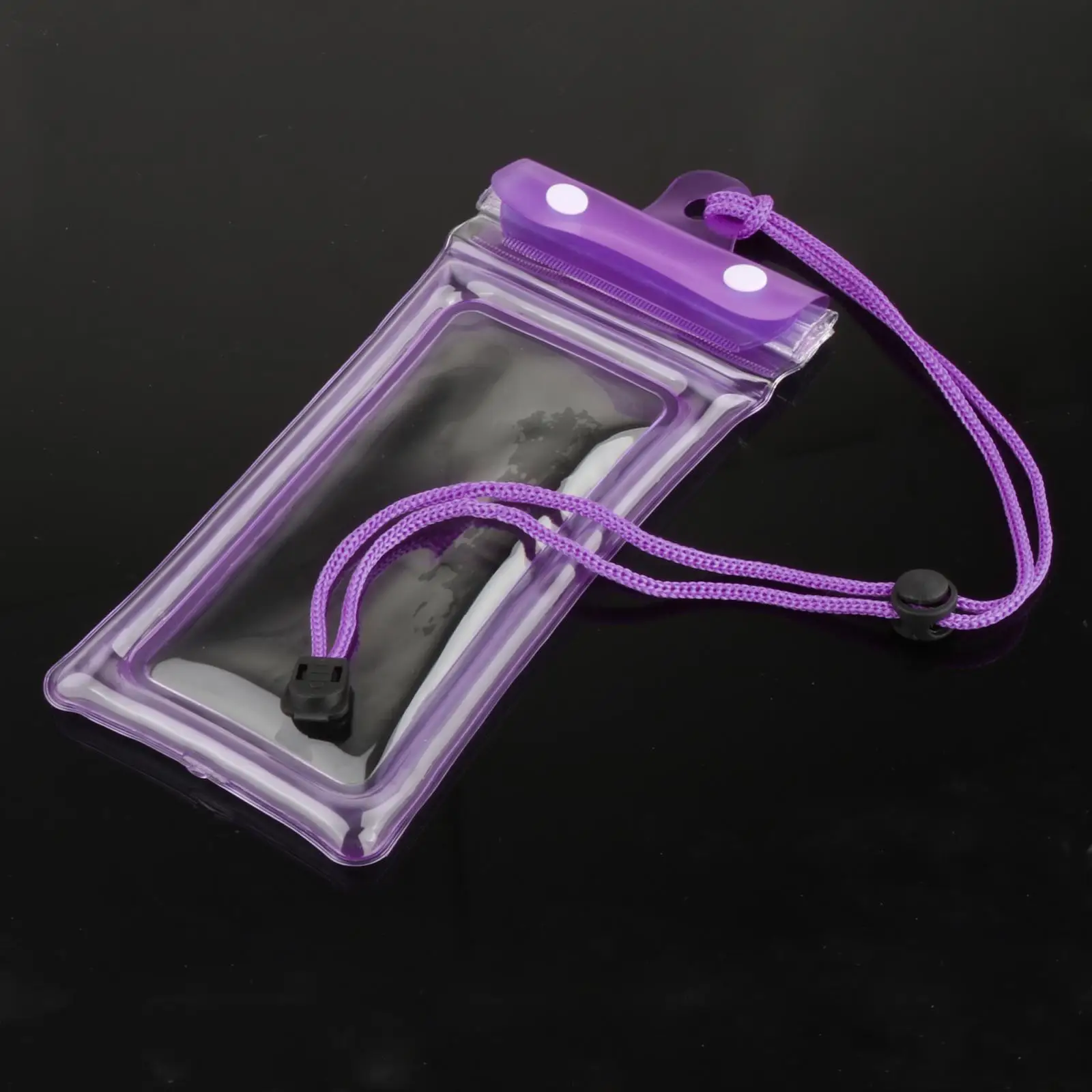 TPU Waterproof Phone Pouch Underwater Dry Bag Floating Lanyard Holder for Rowing Canoeing Surfing and Fishing