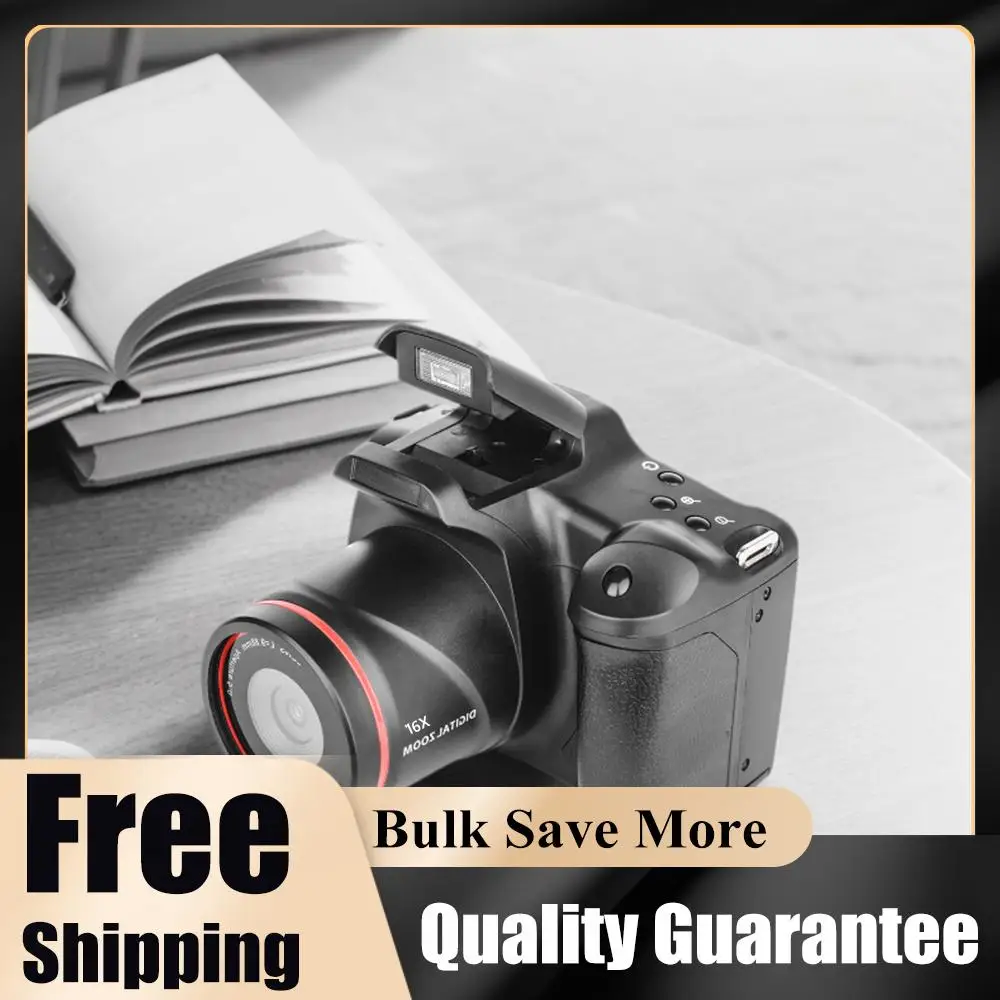 

1080P 16MP Digital Camera 16X Zoom Camcorder with 2.4 Inch LCD Screen Vlogging Camera for Photography and Video