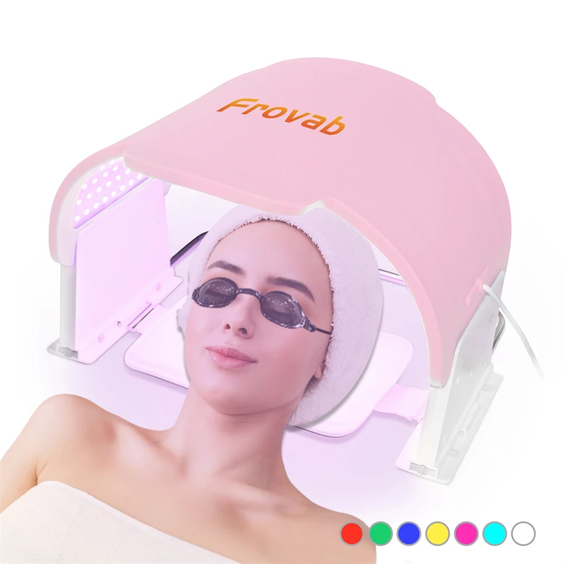 Máquina de estiramiento facial para mascarillas blandas, terapia de luz azul LED, eliminación de arrugas, promueve la reparación y rejuvenecimiento celular, reafirmante DE LA PIEL