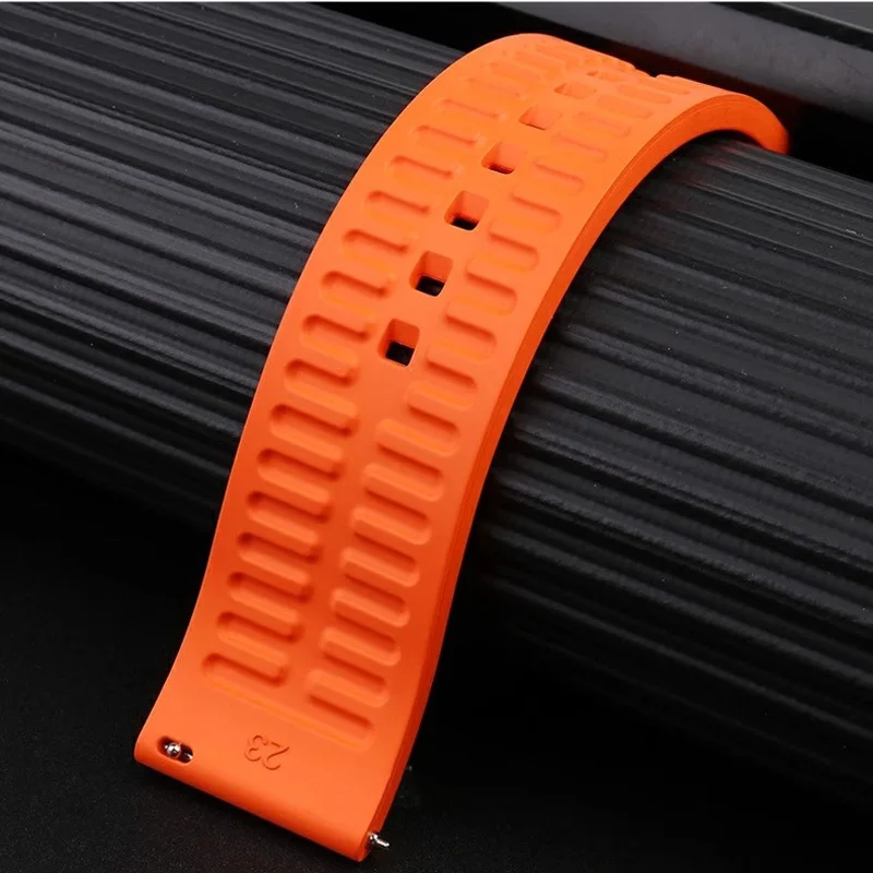 For Beidou Synthime2 | 2pro Watch Second Generation TA900 Standard Edition Fluororubber Quick Release Strap Men'swatch chain 23m