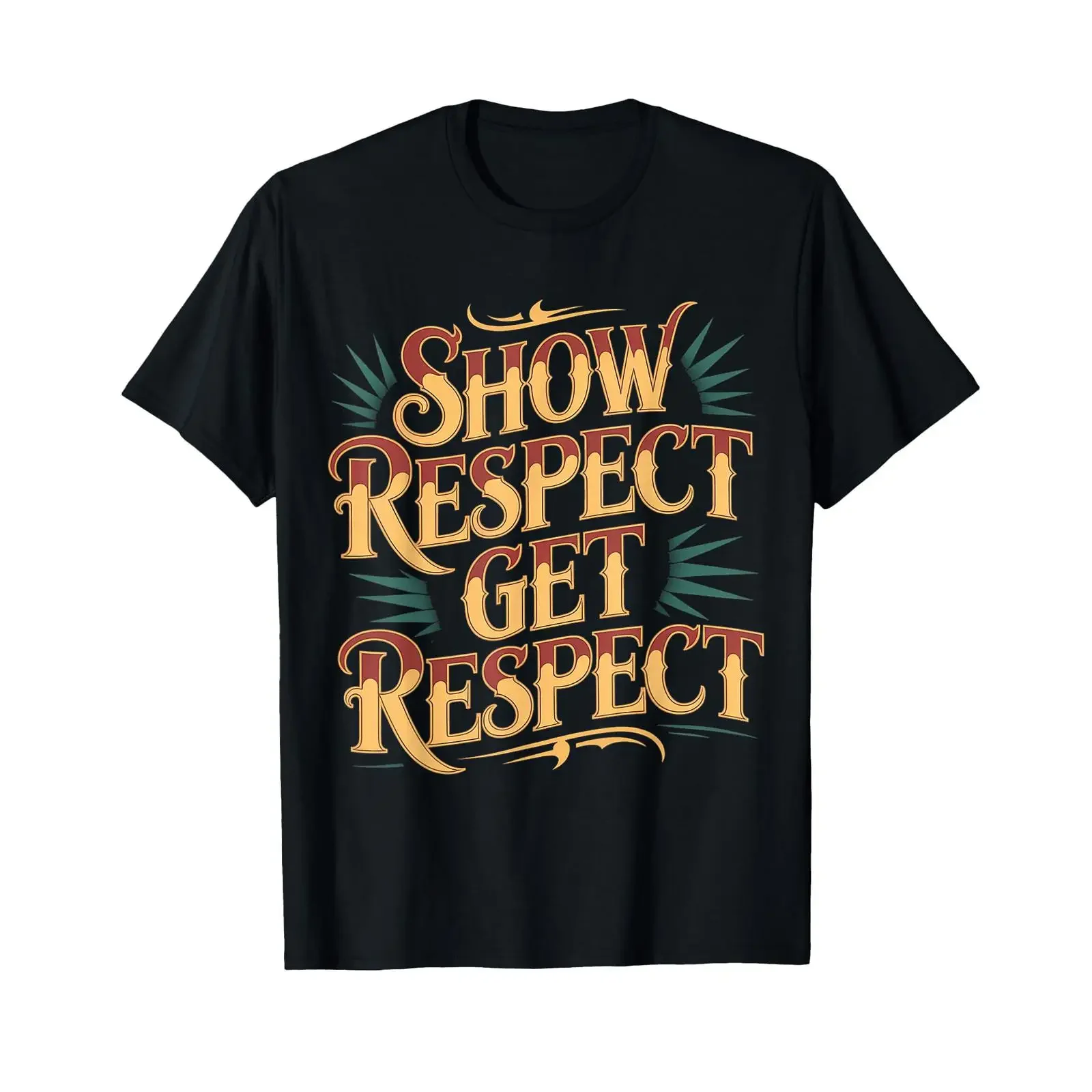 Show Respect Get Motivation Principle Mindset T Shirt vintage Washed Stretched Slightly fashion Soft Stylish designer clothes