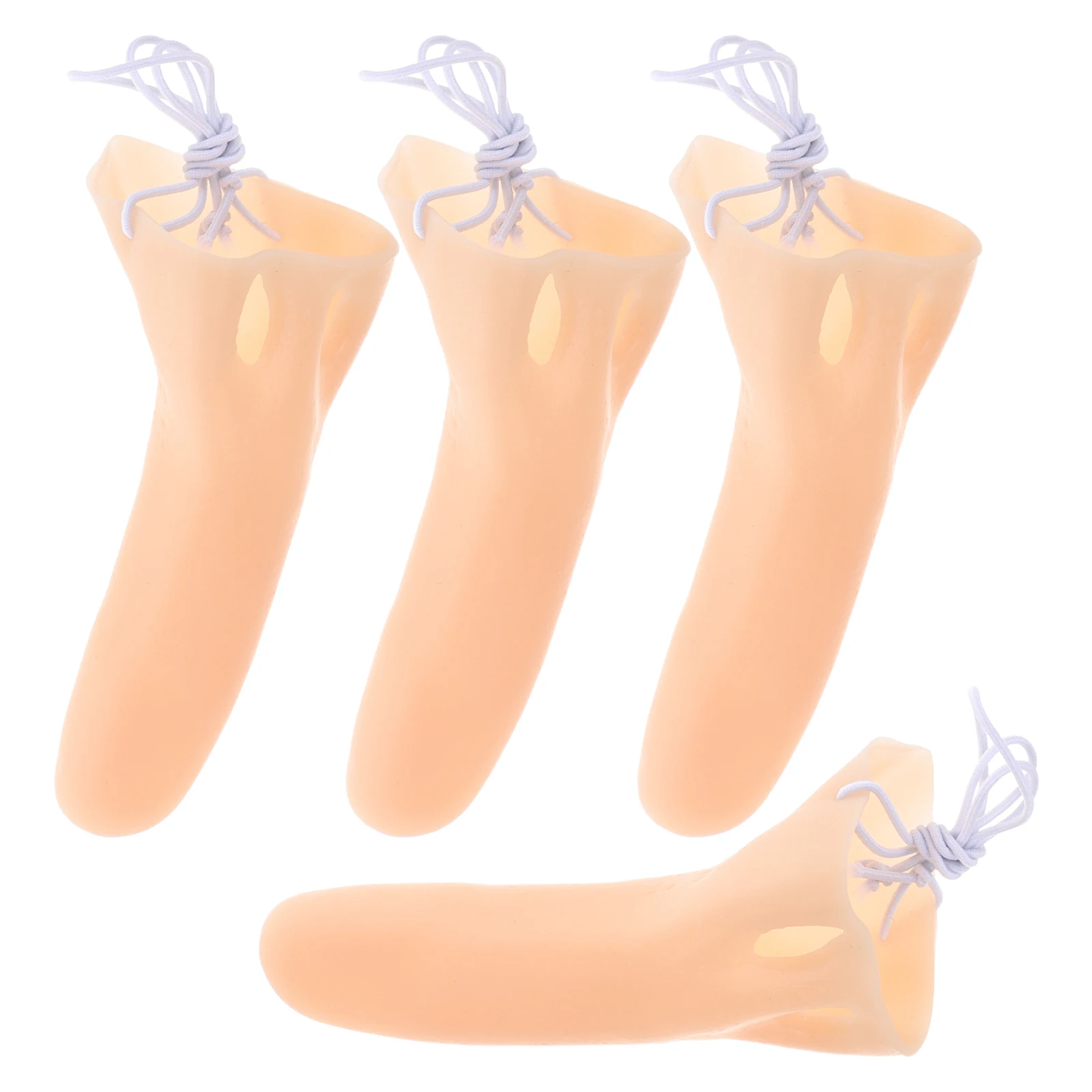 

4pcs Toys Halloween Simulated Nose Costume Vinyl Fake Cosplay Props Stage Fake Nose Prop Supplies Reusable