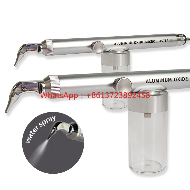 Aluminium oxide sandblaster  with water spray for spray bracket orthodontic bonding repair other  equipments