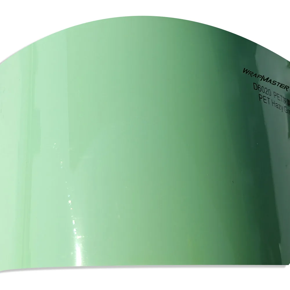 

Wrapmaster Super glossy crystal Hazy green car wrap vinyl pvc self-adhesive car wrap