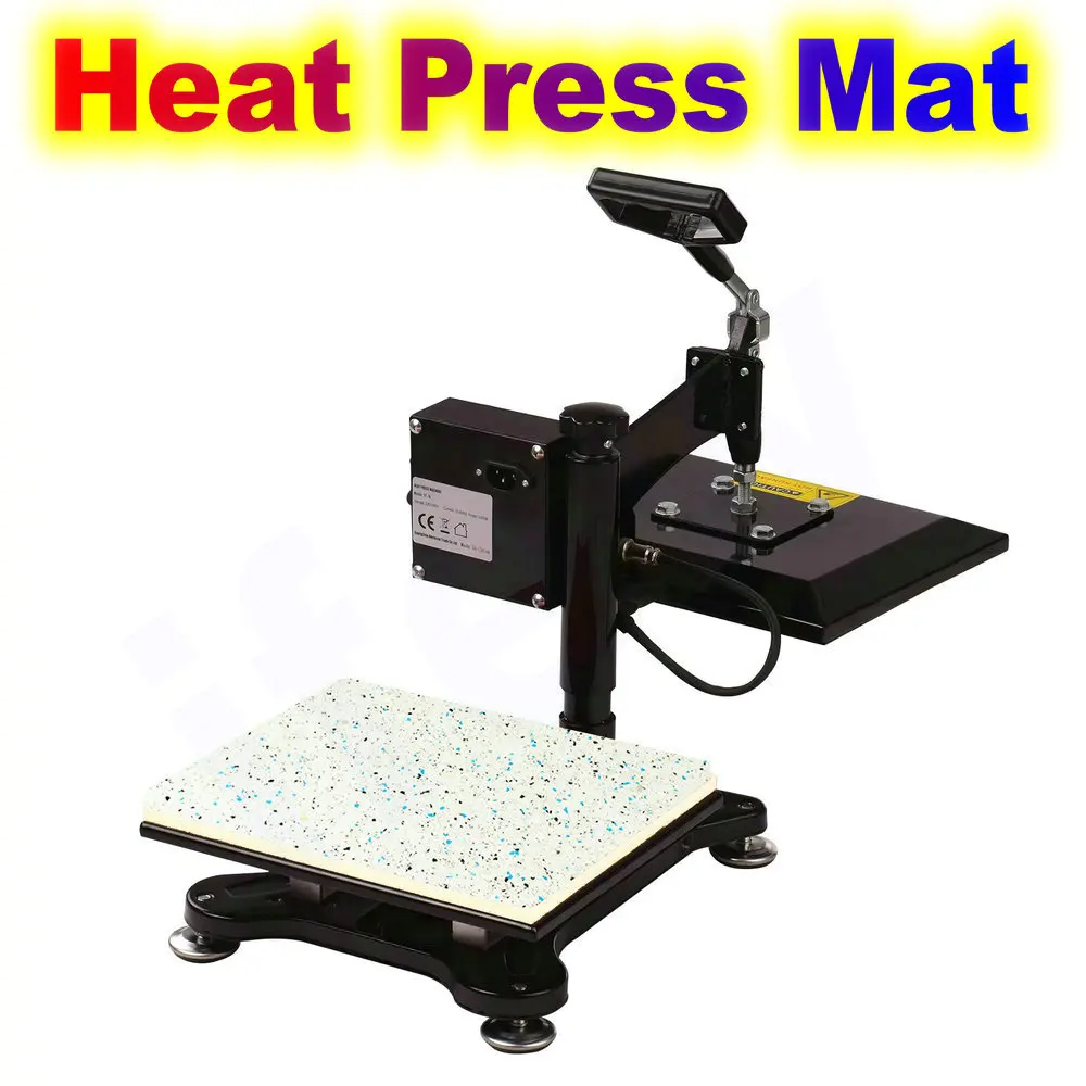 Heat Press Mat Silicone Rubber Pad Plate Cushion Mat For Easy Press 2 Sublimation Thermal Heat Press Machine B1-2N TQ-4050 Panel