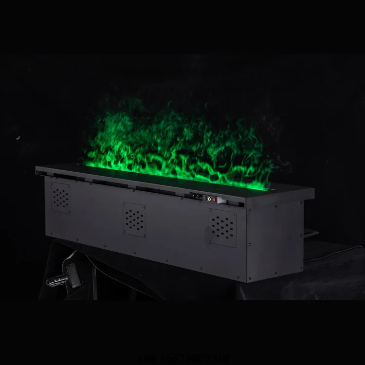 2500mm Muti Color Adjustment Home Indoor Decoration Artificial Water Steam Flame Water Mist Fireplace