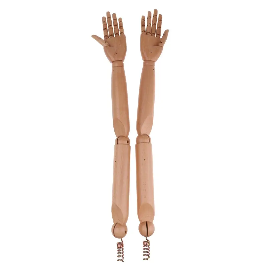 

Трехсекционный деревянный манекен, реквизит для фотосъемки женских рук # 1