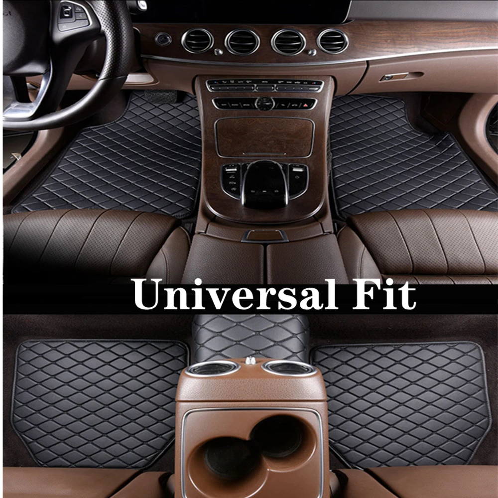 Universal Car Floor Mat LHD RHD Front Rear Foot Pad For KIA Seltos RIO Soul K5 Optima Sportage R Sorento Niro K3 K4 KX3 KX5