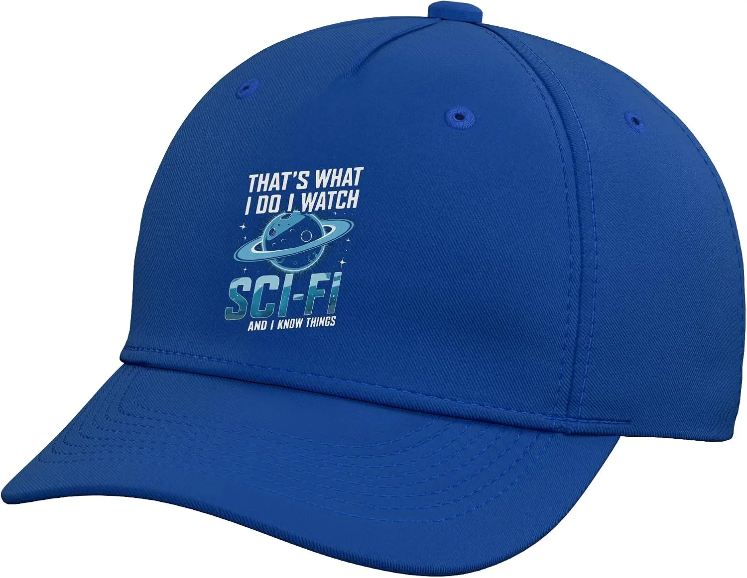 Science Fiction Sci Fi Alien Astronaut Extraterrestrial UFO Adjustable Baseball Hat  Cartoon-patterned Hat Printed Soft Cotton