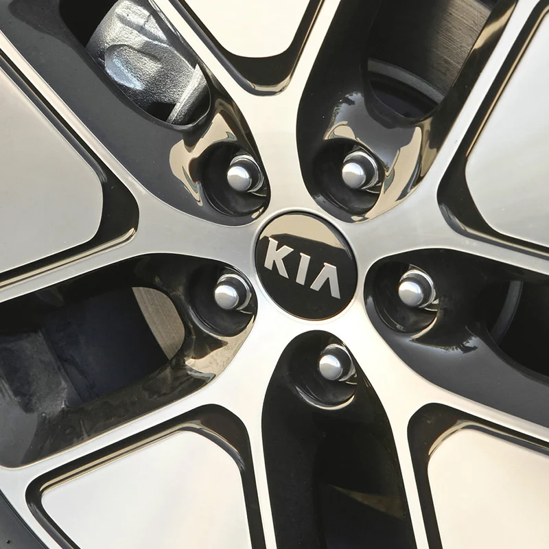 4Pcs 58mm Car Wheel Center Hub Caps Emblem Decorative Cover For KIA EV9 EV6 Stinger Niro K5 K9 Sorento Ceed Sportage Forte RIO view 5