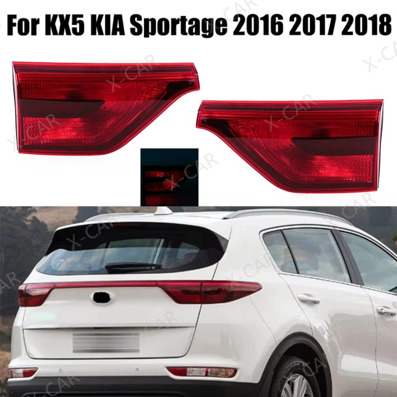 Lampu belakang mobil bagian dalam untuk KIA KX5 Sportage 2016 2017 2018 lampu belakang perakitan lampu belakang Bumper lampu rem sein