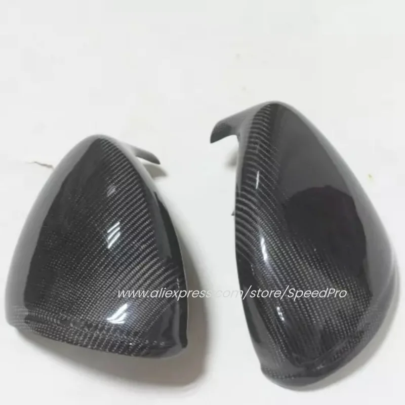 Cubiertas de espejo con cinta de fibra de carbono para Porsche Panamera 2010-2013 970 2012 2011