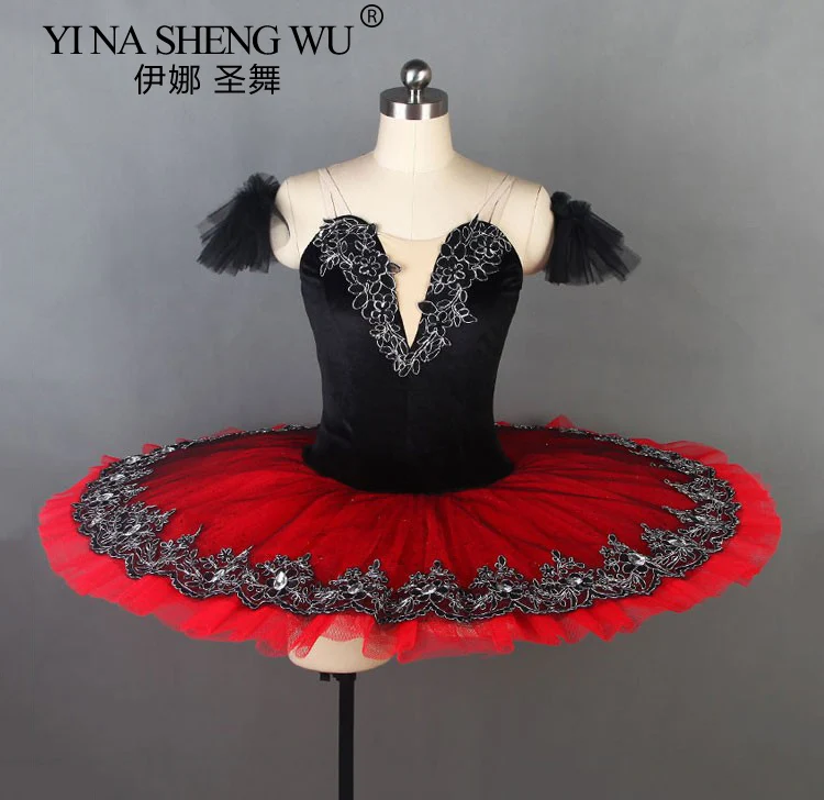 Tutu de Ballet professionnel pour filles, plateau bleu, crêpes, robe de soirée de ballerine, Costume de danse de Ballet pour adultes, femmes et enfants