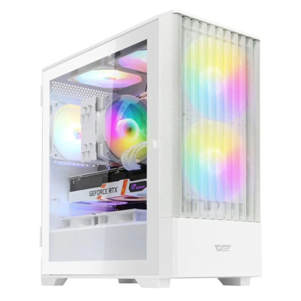 DARK Flash DNM600 MESH RGB (White)