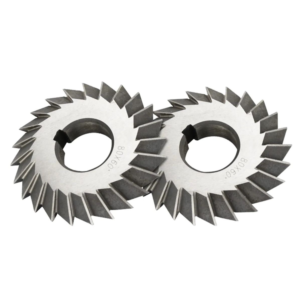 HSS W6542 Double Angle Milling Cutter 30/45/60/90 Degrees