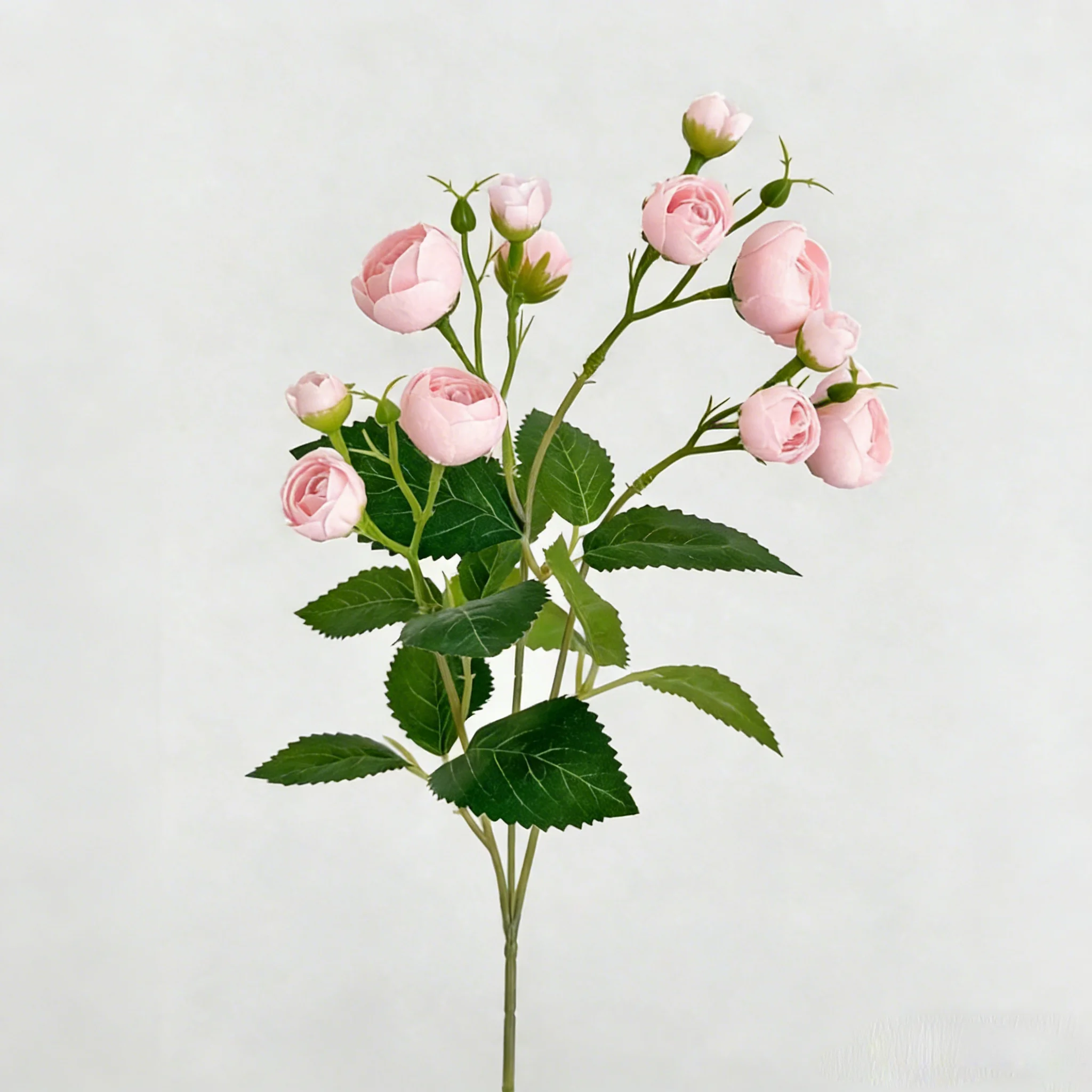 1 Stück Künstliche Pfingstrosen-Blumensträuße mit 12 Köpfen, Kunstblumen für Hochzeitsdekoration, Heim- und Raumdekoration, DIY-Vasen-Ornament – Detail 7