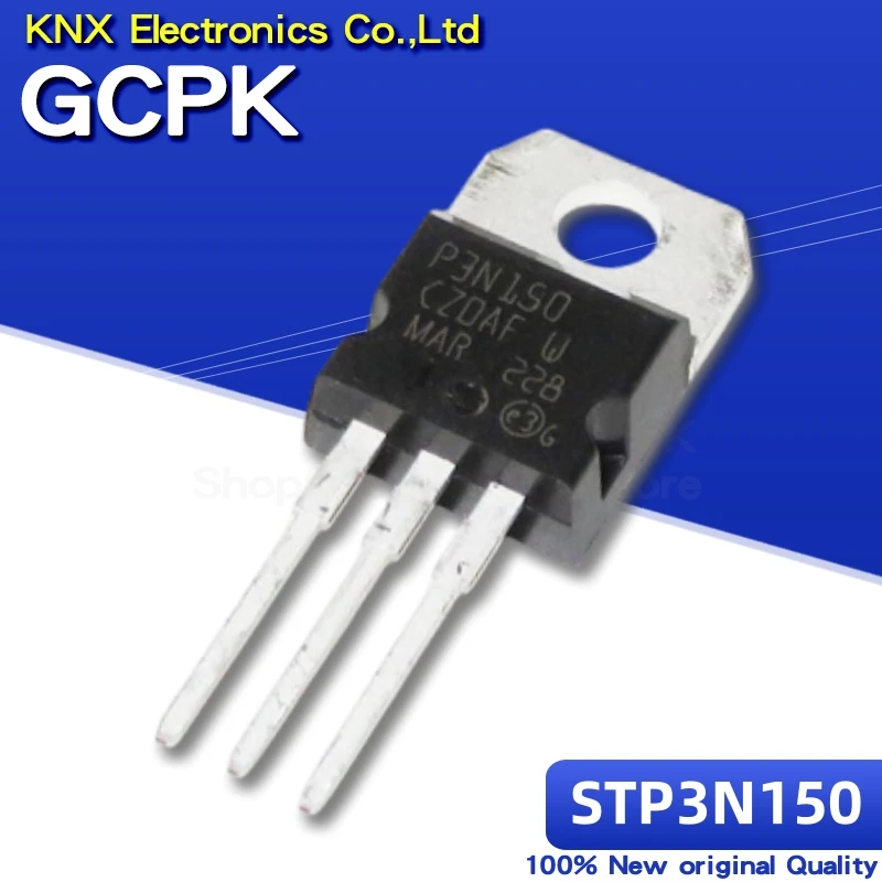 5pcs 100% original new TO220 STP3N150 P3N150 3N150 TO-220