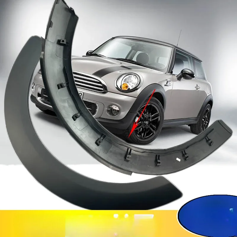 Car Wheel Arch Trim Eyebrow Upper Fender Rubber Cover Auto Fender Parts Exterior Replacement For BMW Mini R55 R56 R57 R58 R59