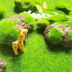 Creative Photo Accessories Miniature Photography Simulation Green Grass Fake Stone Moss Shooting Background Window Decor Props