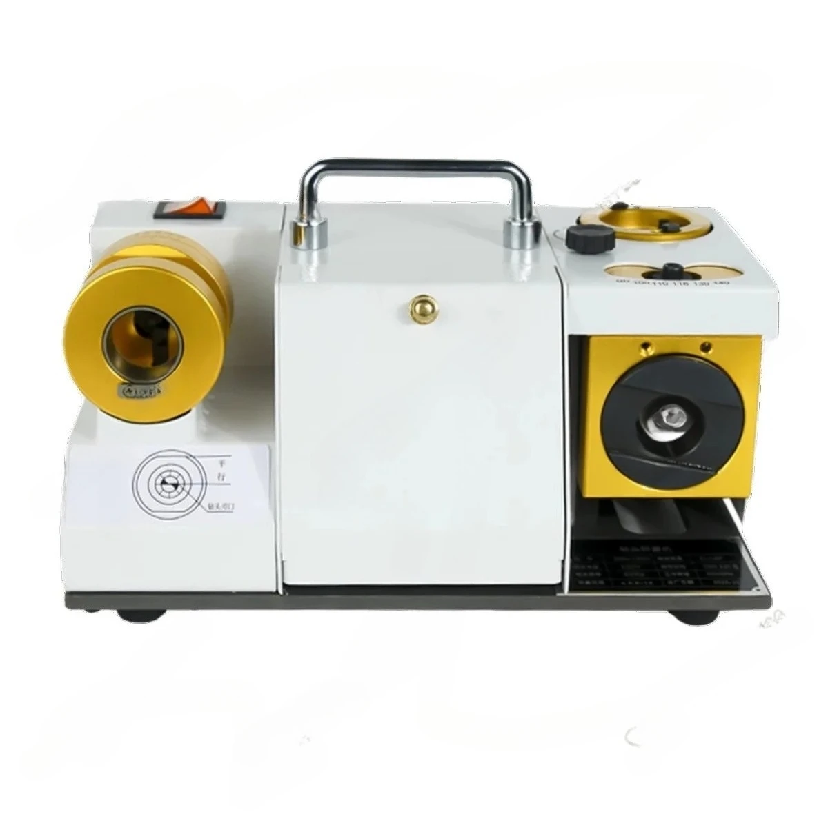 

HY-13 Portable Electric Drill Bit Grinder 220V/180W Automatic High-Precision Integrated Drill Bit Sharpener/Grinder