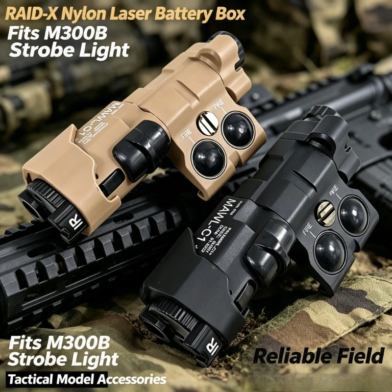 M300B Strobe Lamp Custom‑fit Spare Part RAID‑X Nylon Case With Tunable Zero Position